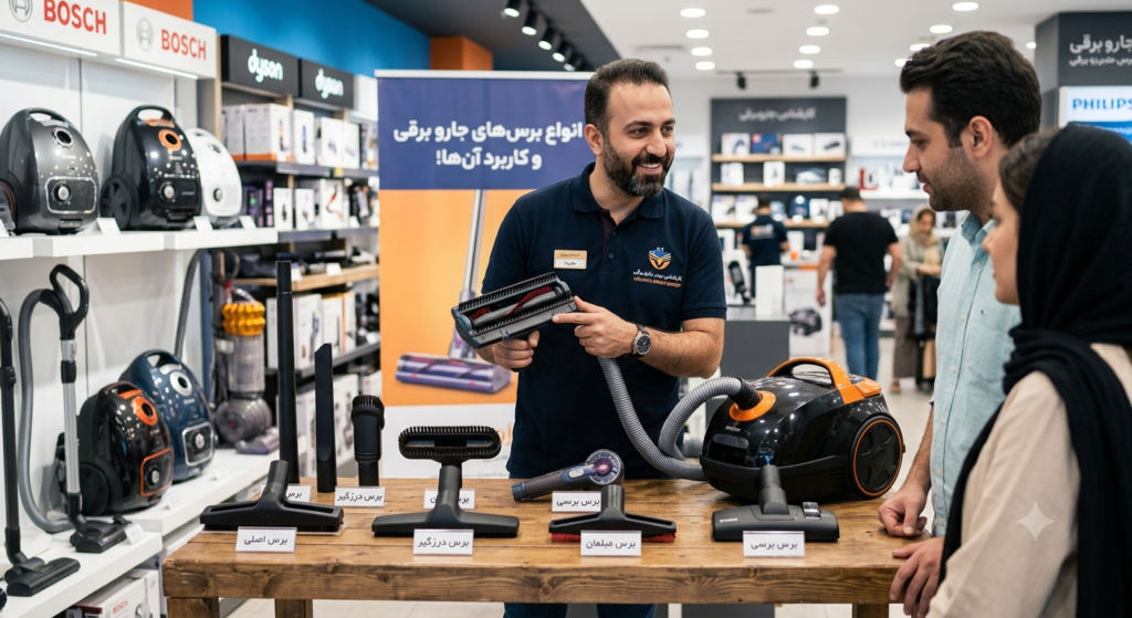 راهنمای خرید برس جارو برقی