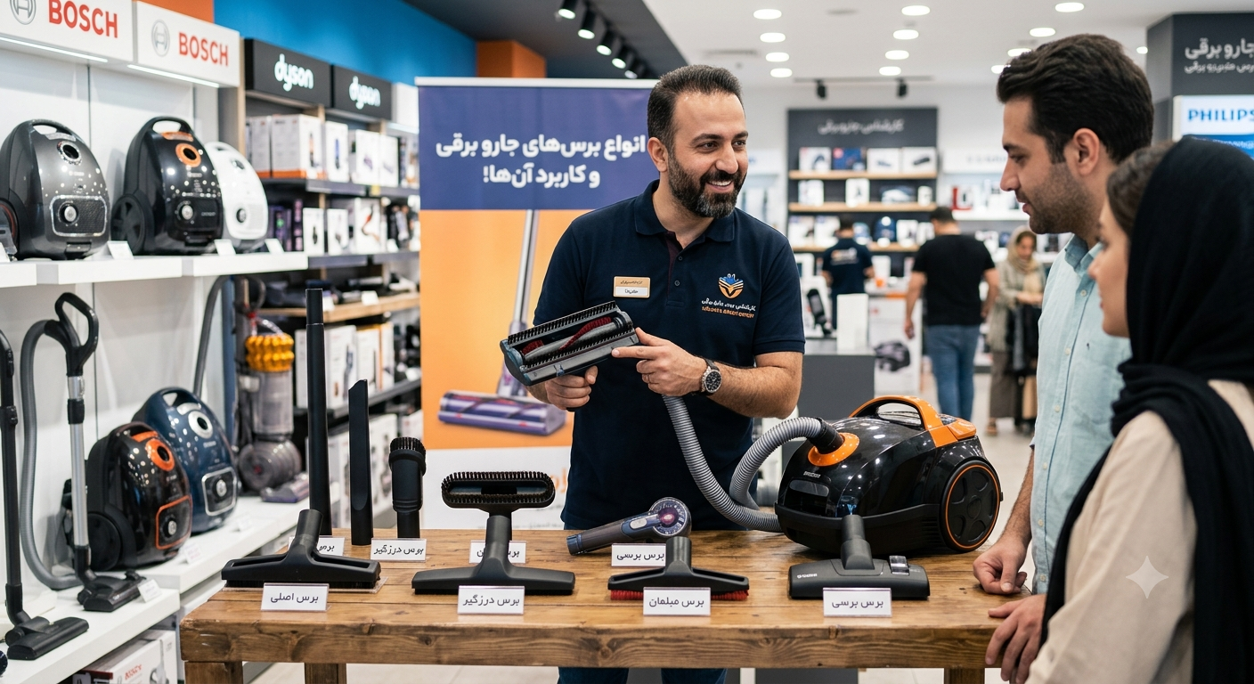 راهنمای خرید برس جارو برقی